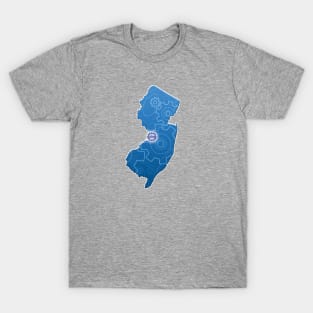 New Pod City map T-Shirt